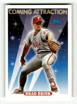 1993 Topps Base Set #818 Brad Brink