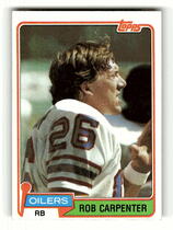 1981 Topps Base Set #231 Rob Carpenter