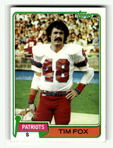 1981 Topps Base Set #434 Tim Fox