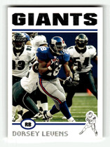 2004 Topps Base Set #5 Dorsey Levens