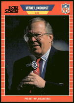 1989 Pro Set Announcers #21 Verne Lundquist