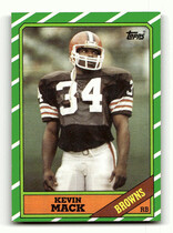 1986 Topps Base Set #188 Kevin Mack