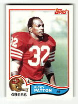 1982 Topps Base Set #490 Ricky Patton