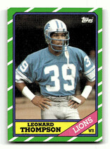 1986 Topps Base Set #247 Leonard Thompson