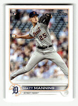 2022 Topps Base Set #31 Matt Manning