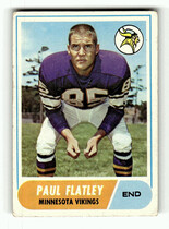 1968 Topps Base Set #81 Paul Flatley