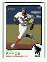 2022 Topps Heritage Minor League #169 Bryan Ramos