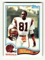 1982 Topps Base Set #53 David Verser