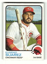2022 Topps Heritage #27 Eugenio Suarez