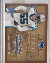 2002 Leaf Rookies and Stars Great American Heroes #GAH-17 Dan Morgan