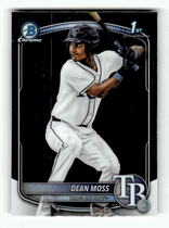 2025 Bowman Chrome Draft #BDC-114 Dean Moss