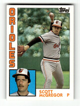 1984 Topps Base Set #260 Scott McGregor