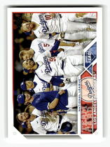 2023 Topps Base Set #219 Los Angeles Dodgers