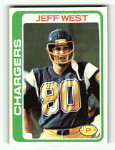 1978 Topps Base Set #88 Jeff West
