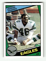 1984 Topps Base Set #327 Herman Edwards