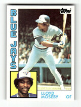 1984 Topps Base Set #92 Lloyd Moseby