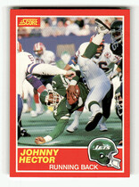 1989 Score Base Set #161 Johnny Hector