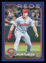 2024 Topps Update Royal Blue #US165 Jacob Hurtubise