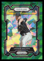 2024 Panini Prizm Green Ice Prizm #119 Andrew Walters