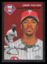 2023 Topps Chrome Platinum Anniversary #417 Jimmy Rollins