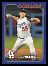 2024 Topps Royal Blue Series 2 #569 Evan Phillips