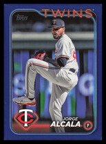 2024 Topps Update Royal Blue #US4 Jorge Alcala