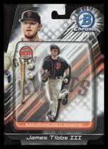 2024 Bowman Chrome Draft Bowman In Action #BIA-11 James Tibbs Iii