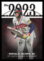 2024 Topps 2023 Greatest Hits #23GH-5 Ronald Acuna Jr.