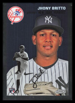 2023 Topps Chrome Platinum Anniversary #209 Jhony Brito