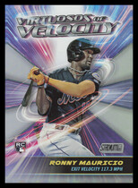 2024 Stadium Club Virtuosos of Velocity #VV-22 Ronny Mauricio