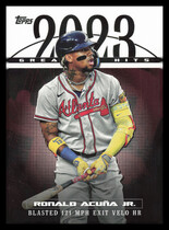 2024 Topps 2023 Greatest Hits #23GH-8 Ronald Acuna Jr.