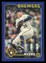 2024 Topps Update Royal Blue #US299 Tobias Myers