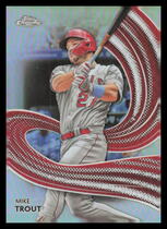 2024 Topps Chrome Strokes #S-1 Mike Trout