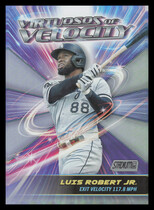2024 Stadium Club Virtuosos of Velocity #VV-18 Luis Robert Jr.