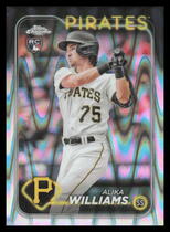 2024 Topps Chrome Raywave Refractor #34 Alika Williams