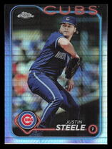 2024 Topps Chrome Prism Refractor #258 Justin Steele