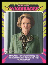 2024 Topps Heritage News Flashbacks #NF-4 Margaret Thatcher