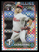 2024 Topps Chrome X-Fractor #180 Orion Kerkering