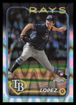 2024 Topps Chrome Raywave Refractor #225 Jacob Lopez