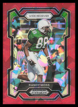 2024 Panini Prizm Draft Picks Red Ice Prizm #83 Randy Moss