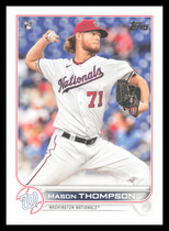 2022 Topps Base Set #38 Mason Thompson