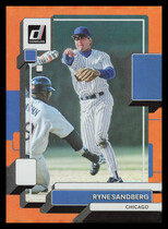 2022 Donruss Holo Orange #187 Ryne Sandberg