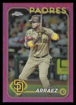 2024 Topps Chrome Pink Refractor #216 Luis Arraez