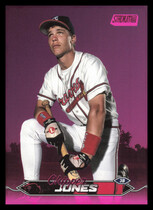2024 Stadium Club Pink Foil #4 Chipper Jones