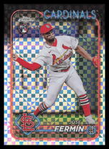 2024 Topps Chrome X-Fractor #175 Jose Fermin