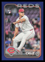 2024 Topps Update Royal Blue #US308 Fernando Cruz