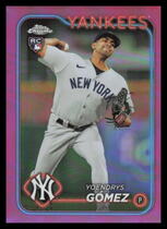2024 Topps Chrome Pink Refractor #160 Yoendrys Gomez