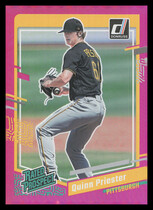 2023 Donruss Holo Pink #39 Quinn Priester