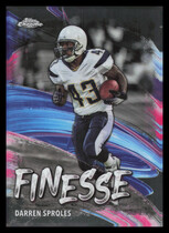 2024 Topps Chrome Finesse #F-13 Darren Sproles