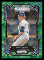 2024 Panini Prizm Green Ice Prizm #56 Don Sutton